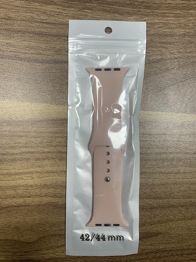  Силиконовый ремешок с принтом для Apple Watch сменный цветным apple