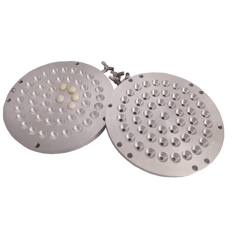 50 cavities aluminum alloy globule suppository mould for vaginal use