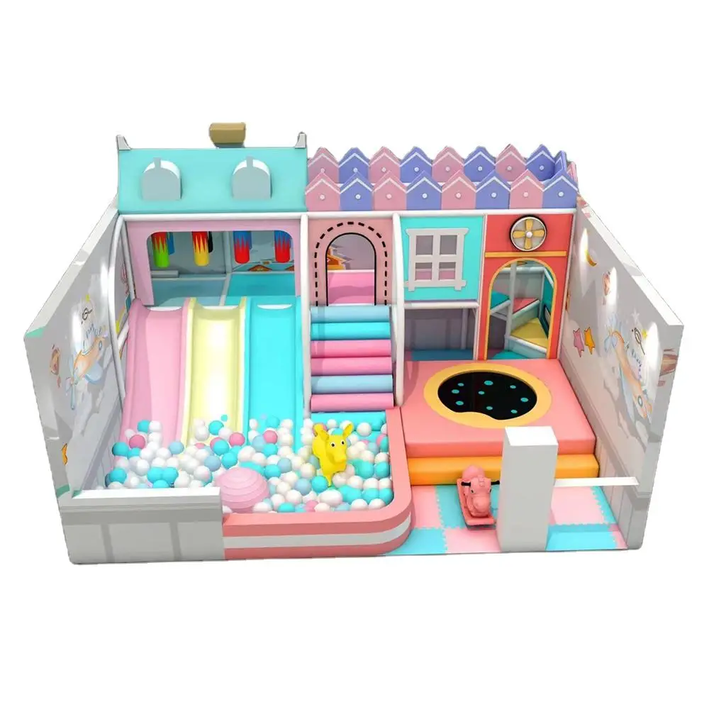 Customised Indoor Amusement Park Soft Play Equipment Indoor Interactive Gaming Equipment For Sale Factory Directly Wholesale