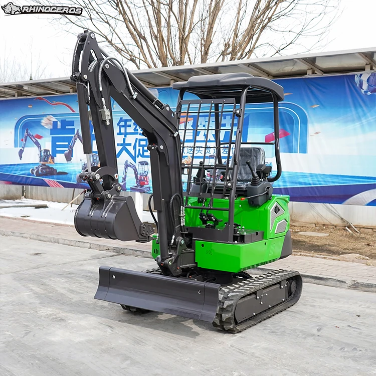 Crawler new 2 ton Electrical Excavator Mini earth moving machinery small digger Rhinoceros with CE EPA XN20EV used