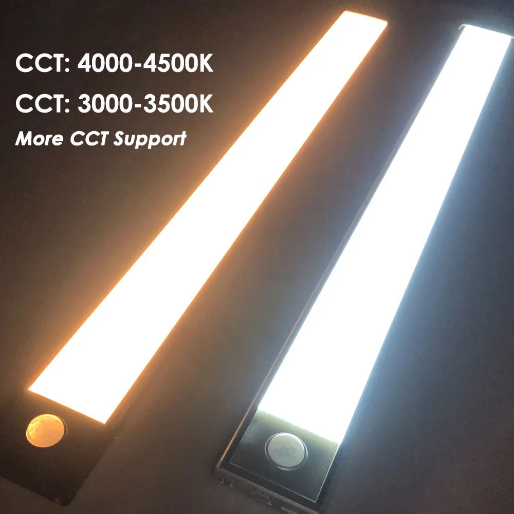 3W 40.5CM Newest Ultrathin Motion Sensor Rechargecable LED Cabinet Light lamp