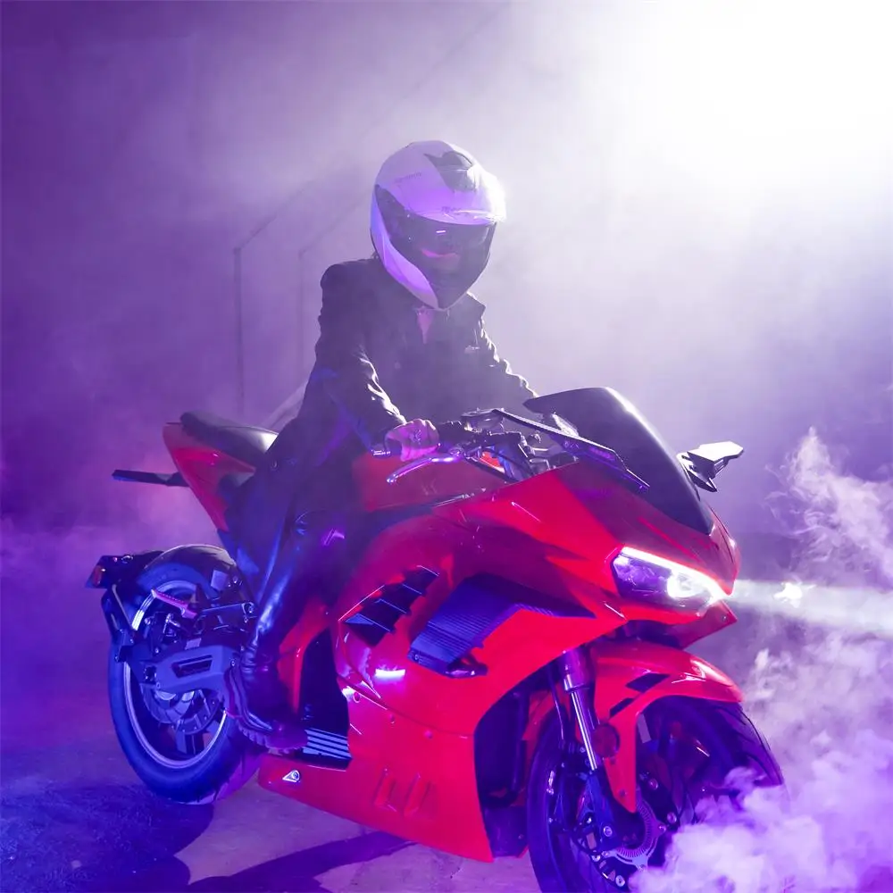 fresh goods Brushless DC hub electric racing motorcycles 8000w power moto