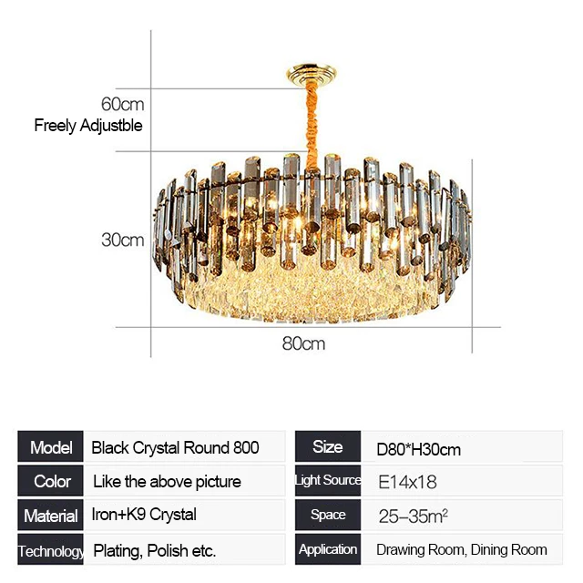 luxury modern living room hotel giant bathroom staircase metal black crystal drops chandelier light for lobby