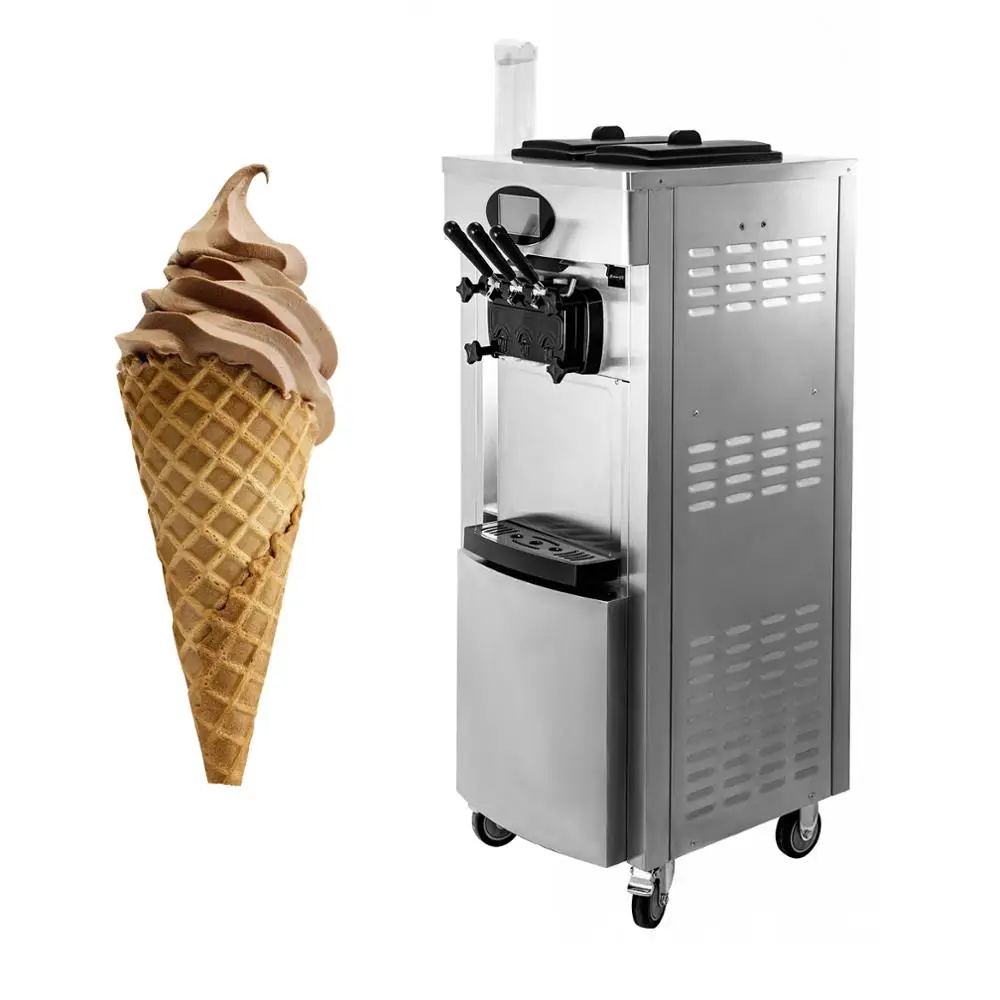 Automatic factory direct soft ice cream machine milk ice cream machine for small business