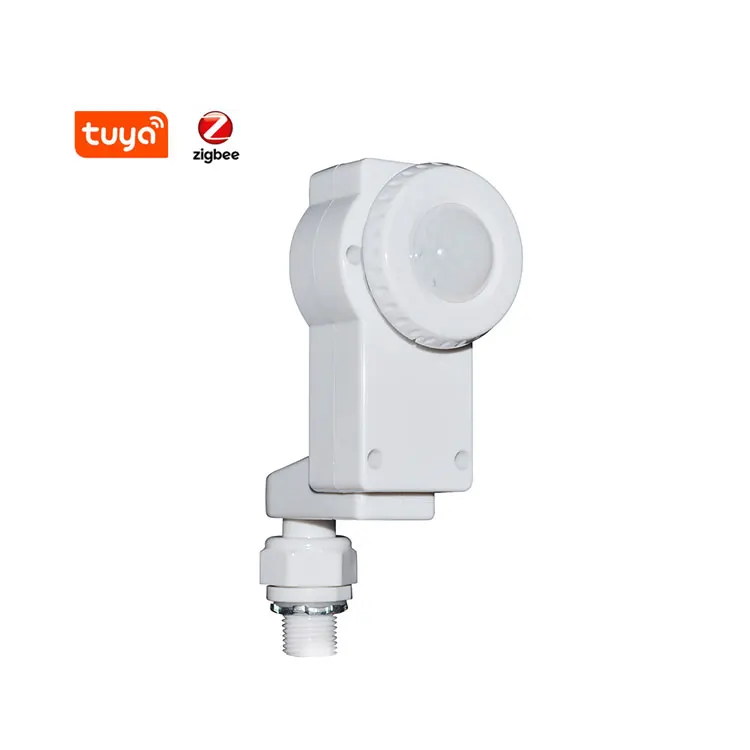 IP65 Wireless outdoor zigbee oem ir smart home tuya human presence ble wifi pir motion sensor 360