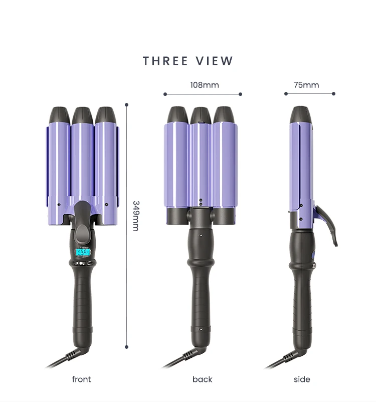 2024 new product hair curler Home Use New t3 curling iron