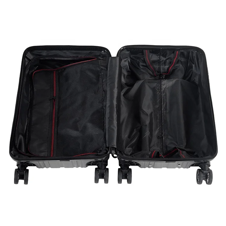 Free Sample Plastic Wholesale Cheap Air Carry Print Hardcase Luggage Sets On Luggage Set/Luggage Wholesale