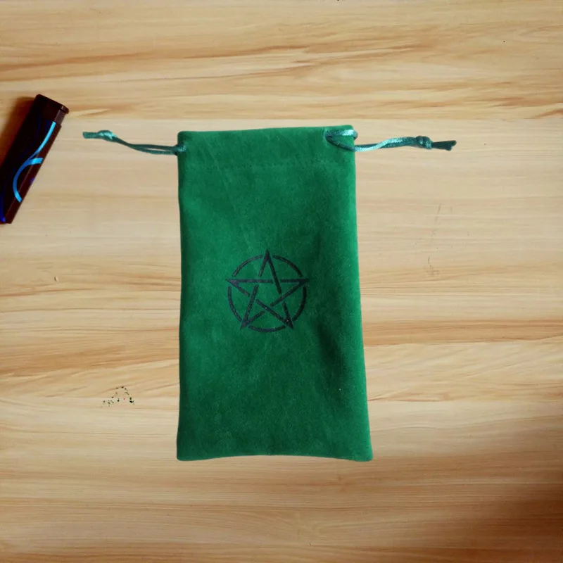 Spot Purple Tarot Storage Bag Five Star Carlo Bundle Bag Five Star Table Cloth Divination Tool Bundle Opening Storage Bag