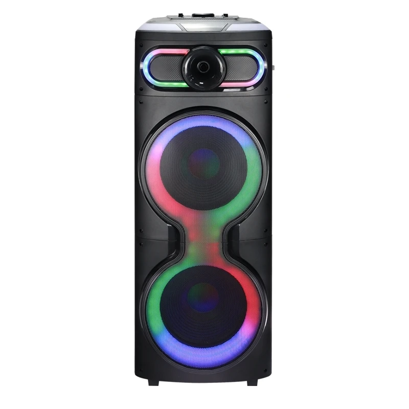 PA System Speakers Blue-tooth Dual 12inch Pro Audio Active Party Stereo Portable Wireless Outdoor Speaker Caixa De Som Portatil
