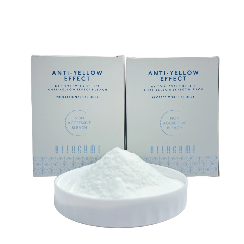 Bleachme  Hair bleach powder  and developer one step to 9 Level