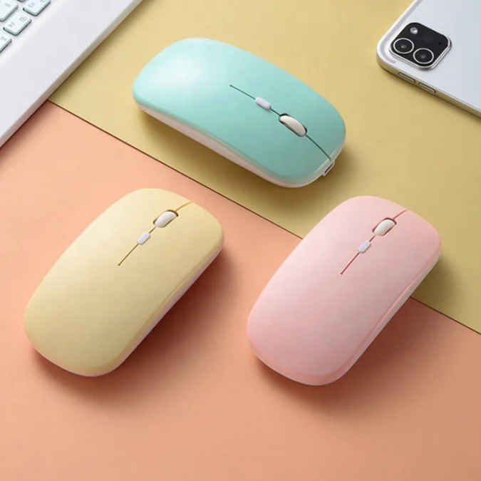 
Universal 2.4g Wireless Mouse Rechargeable 1600 Dpi Mini Mouse 10m Backlit Gaming Mouse For Laptop Desktop Game 
