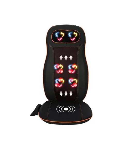 Vibration Back massager, massage Seat car Cushion with  Vibrating Motors Heat Level, Massage Chair Pad