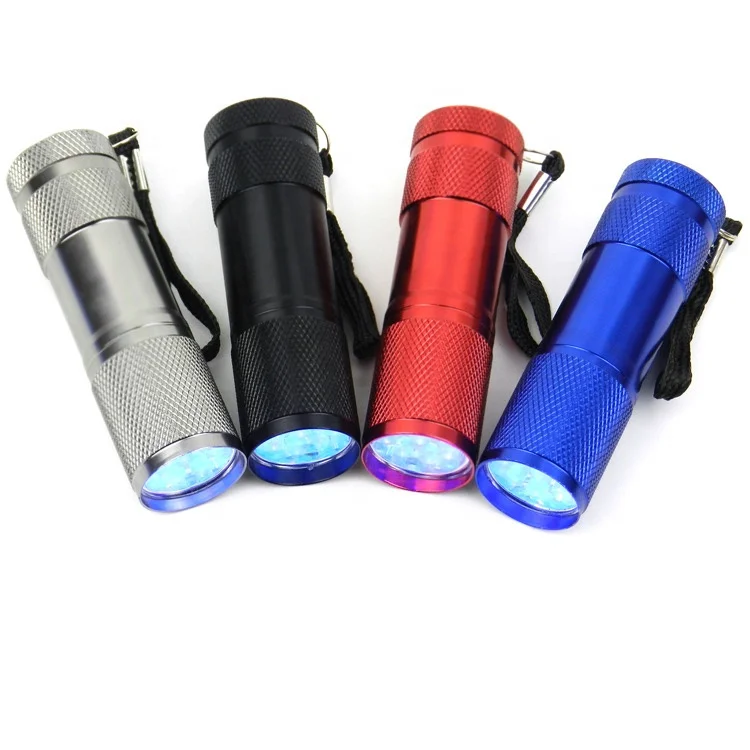 2022 Gel Curing Lamp Nail Polish Cure Light Mini Fast Nail Dryer 9 Led Uv Light Flashlight Mini Nail Lamp