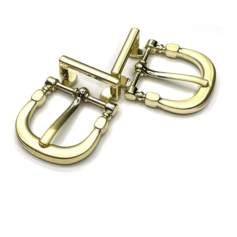 Favorable Price Metal Belt Buckle Eco-friendly Plating Buckle With Roller Pin Buckle Accessories Using In Shoe