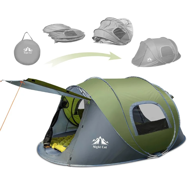 Eaynon High Quality New Arrival Camping Tent And Outdoor Tent For 3-4 Persons