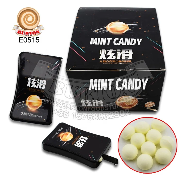 High quality halal mint flavored cool and refreshing pressed candy