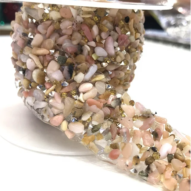 L206 3 см лента с кристаллами и стразами для горячей фиксации Искусственный драгоценный камень бусины утюжок аппликация цепочка платья обуви телефона