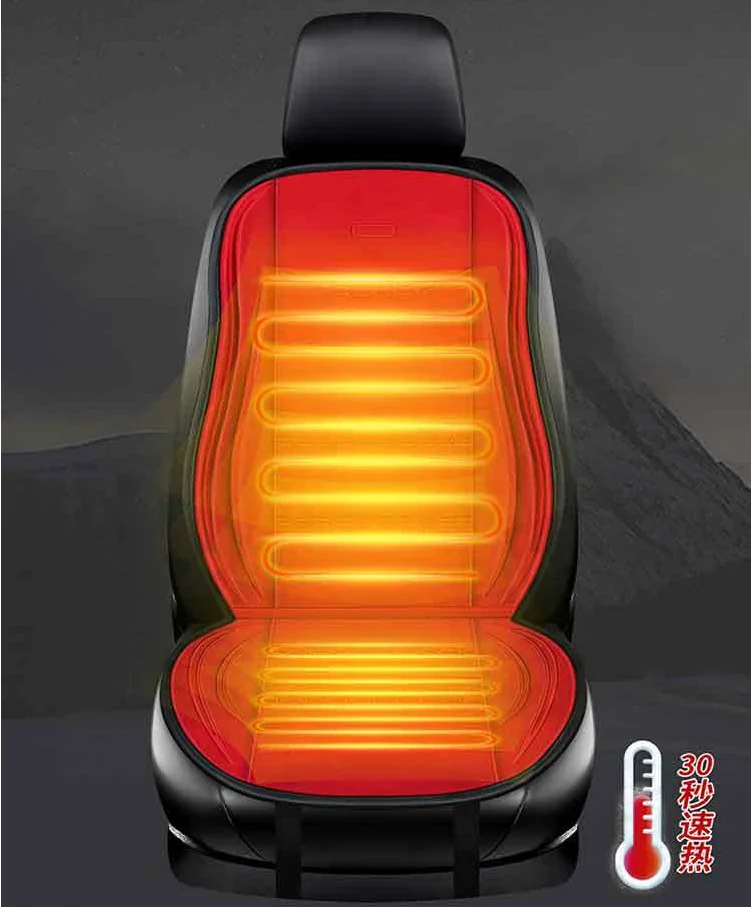 SOJOY baby car seat protector mat cover cushion Universal soft Warmer massage 12V24V heating hot Car Seat Cushion
