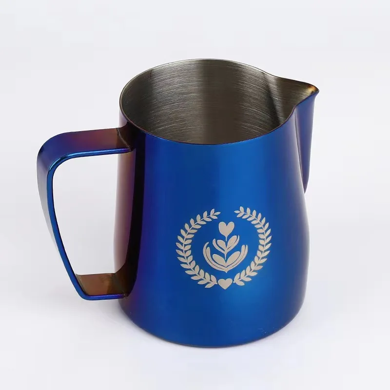 Hot sellers 2022 wholesale 304 Stainless Steel Milk Frothing Pitcher, 12 oz (350 ml), Coffee Milk Frothing Jug