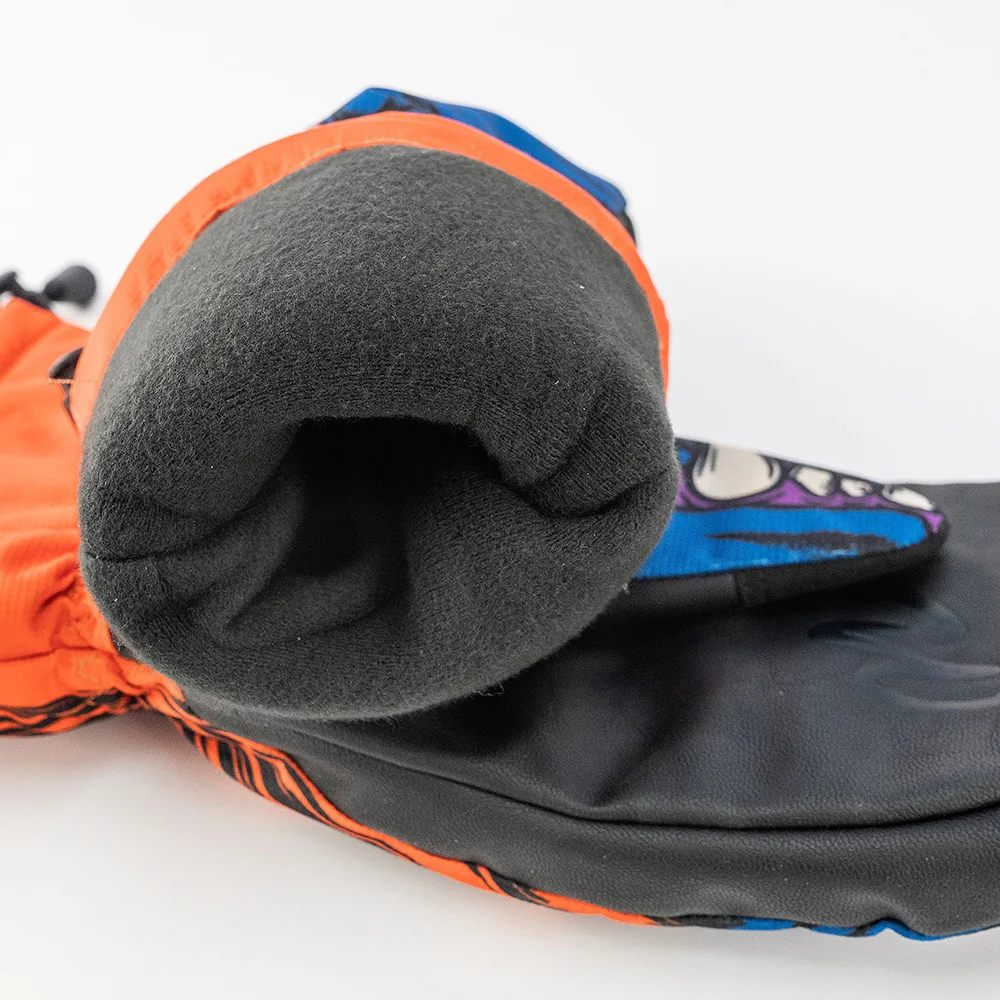 Best Durable Warm Ski Gloves Mittens Waterproof Leather Custom Snow Skiing Snowboarding Snowmobile Gloves Manufacturer