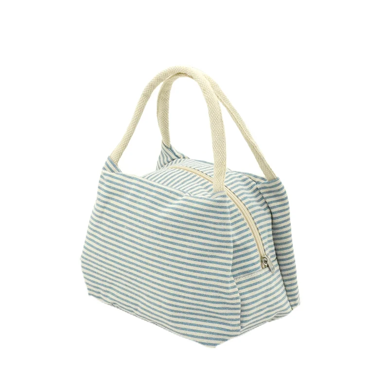 2023 new product cotton canvas lunch tote bag