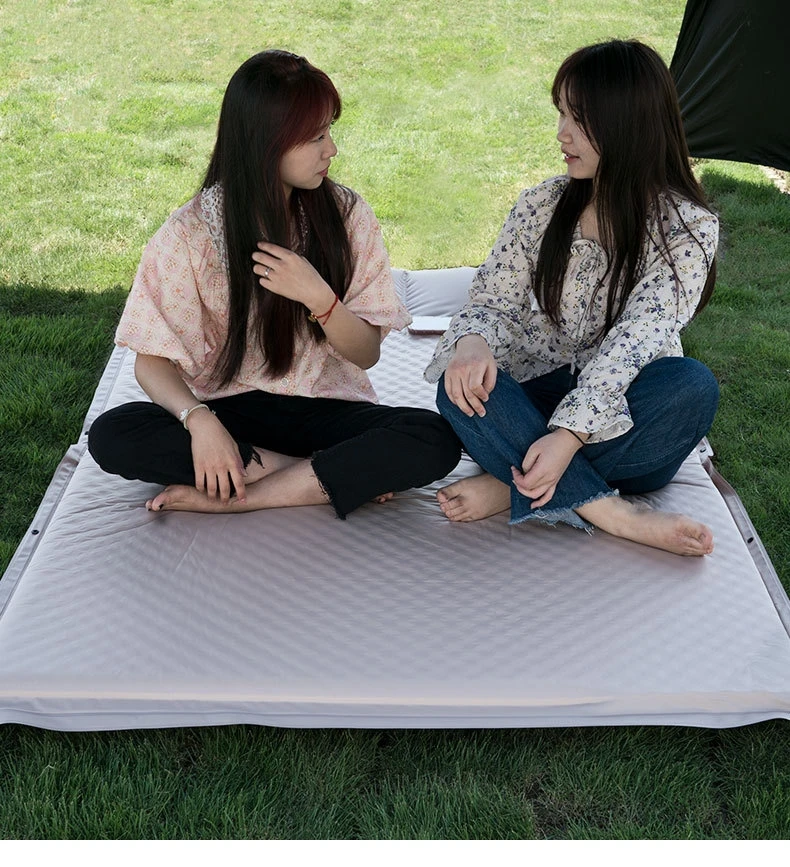 Automatic Inflatable Mattress Double Thickened Camping Moisture-Proof Mattress Outdoor Air Mattress Bed Tent Floor Mat Nap Mat