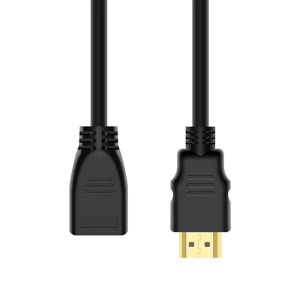 High Definition Gold Plated Plug HDMI 2.0 male to female HDMI Extension Cable 4k