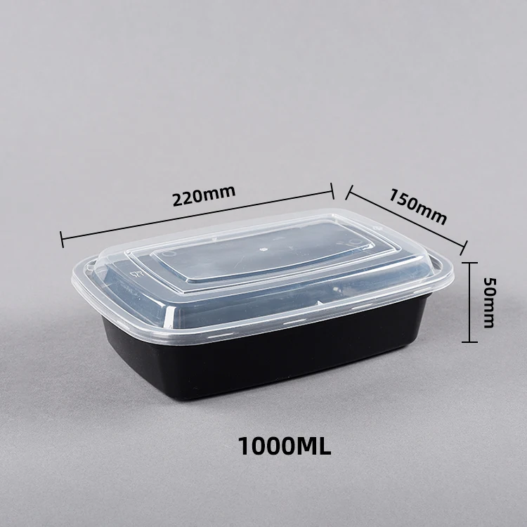 Food grade restaurant meal prep takeout delivery food containers disposable biodegradable takeaway bento box