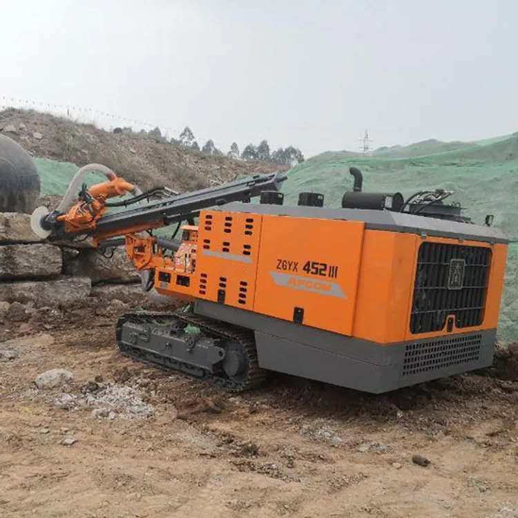 Wholesale price ZGYX-452H hydraulic dth drill rig mining blast drilling rig machine with compressor