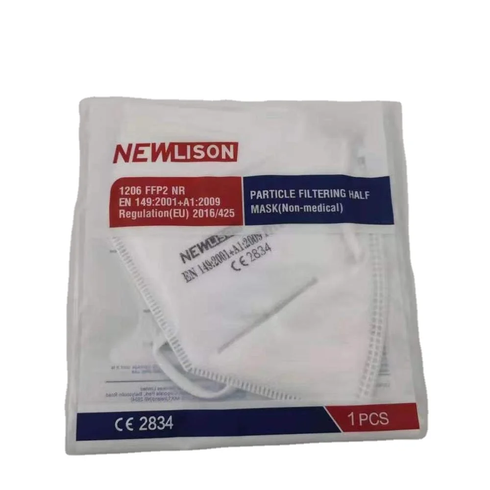 
 FFP2 Лидер продаж RTS 1206 в наличии Быстрая доставка Сертификат CE Newlison 1206 BYD клапан СИЗ белый список фильтров графеновая маска  