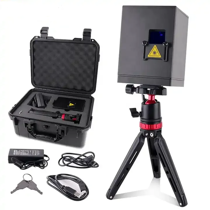 3W Laser Projector Pro Android APP 3D Laser Cube Projector