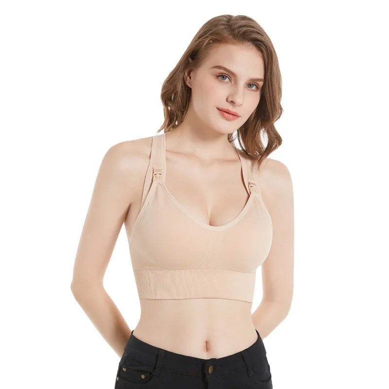 
Новый дизайн, удобный дышащий бесшовный бюстгальтер для ухода за фитнесом 