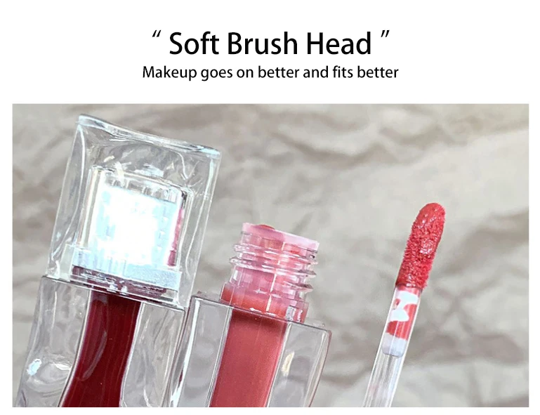 liptint rebranding korea lip gloss scents liptint supplier lasting high shine shiny glitter vegan lip gloss kit lips gloss