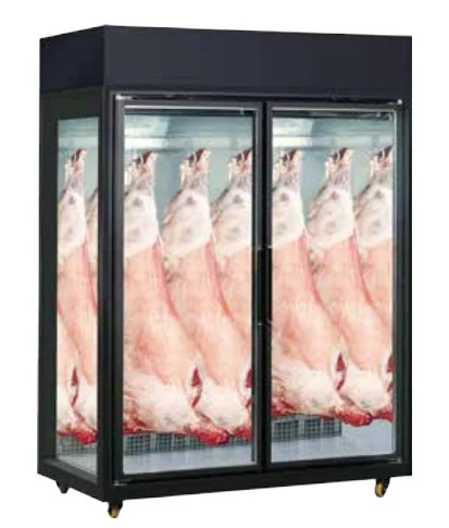 Оборудование для супермаркета подвесная витрина мяса холодильная камера