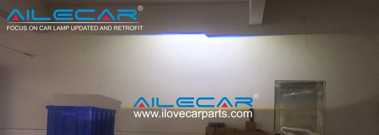 ALKE3 blue 2.5inch mini led retrofit projector RHD 30W easy installed for auto headlight of very car H7 H4 9006 880 9212 5202