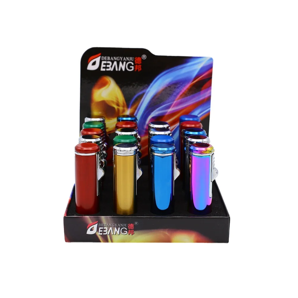 Debang Cigar Lighter Mini Jet Flame Refillable Butane Torch Lighter