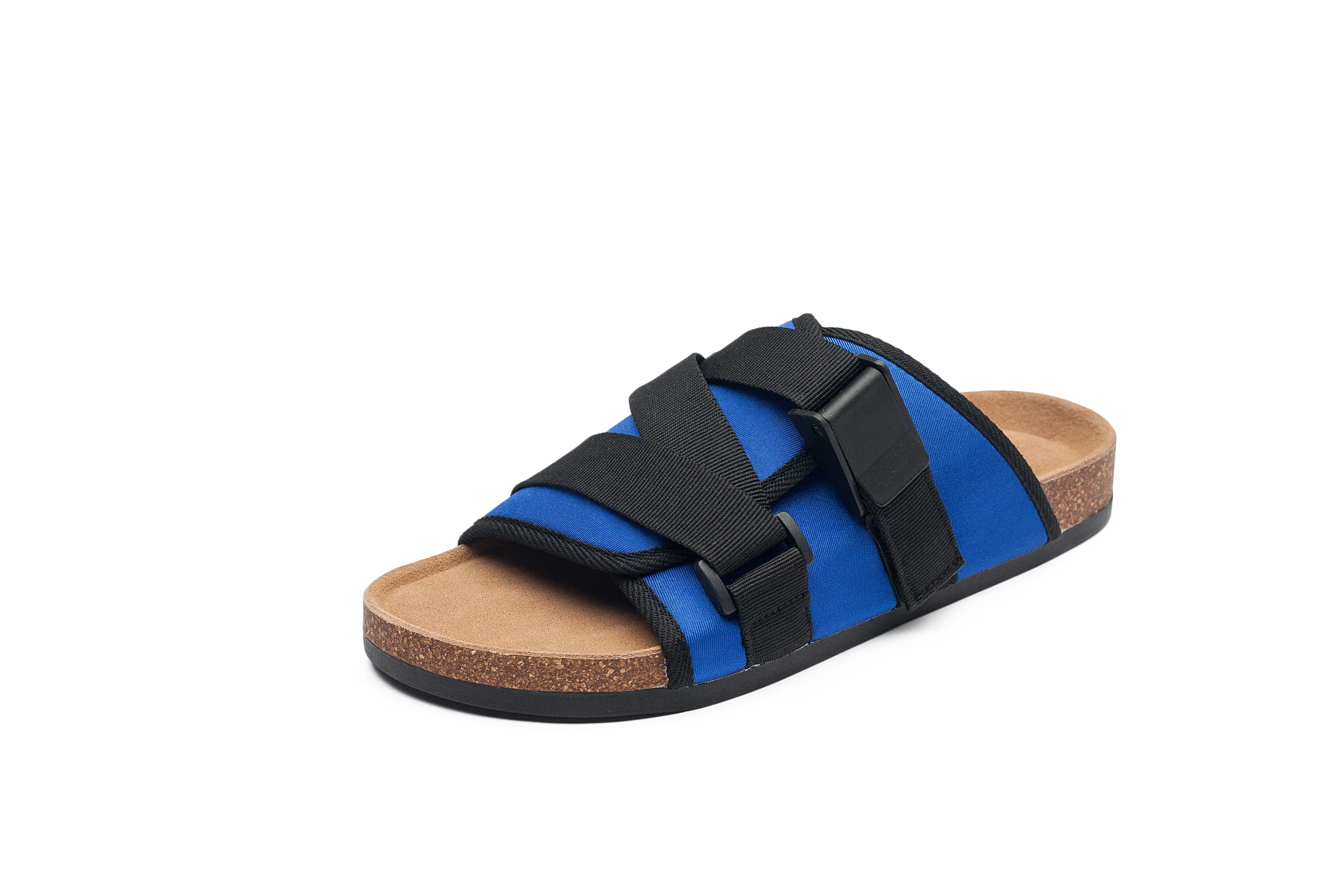 
wholesale cheap customer Logo sport Summer Men Slippers Fashion Hook&loop Canvas Casual Lovers Shoes Slip-on Beach Slippers 