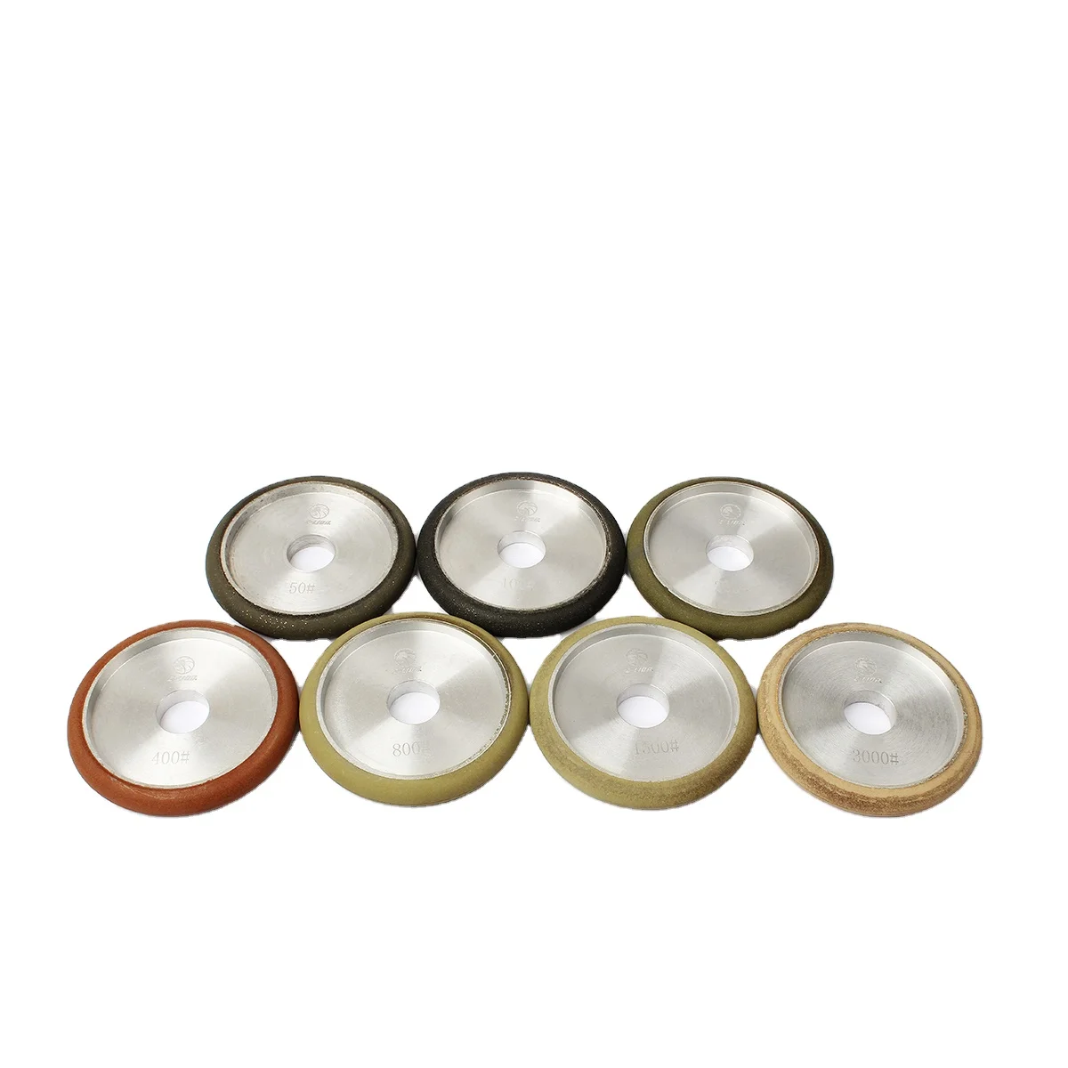 Z LION Resin Bond Diamond Rubber Polishing Wheel / Diamond Flutting / Groove wheel