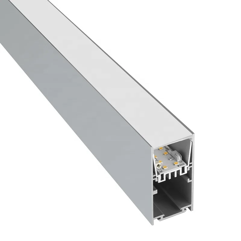 Dong Guan Factory  38*75mm Suspended Heatsink Extrusion Aluminum Led Profile for led strip