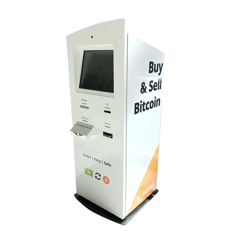 Self Service Machine Crypto ATM Bar Code Scanner and Card Payment Kiosk UsdT Token ATM Machine
