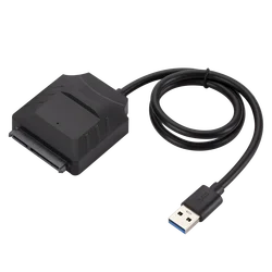 USB 3.0 to SATA Adapter Converter Cable 5Gbps for 2.5 3.5 Laptop Hard Disk Drive SATA HDD SDD BLU-RAY DVD CD-ROM DVD-ROM CD-RE
