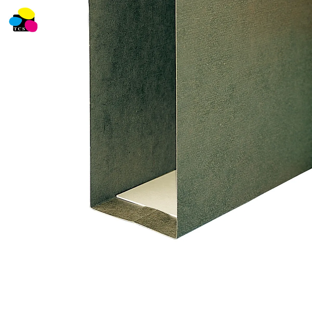 10% пост-потребительский материал, 1 дюйм, размер расширенной буквы, стандартная зеленая 25/коробка, нижние подвесные папки для файлов