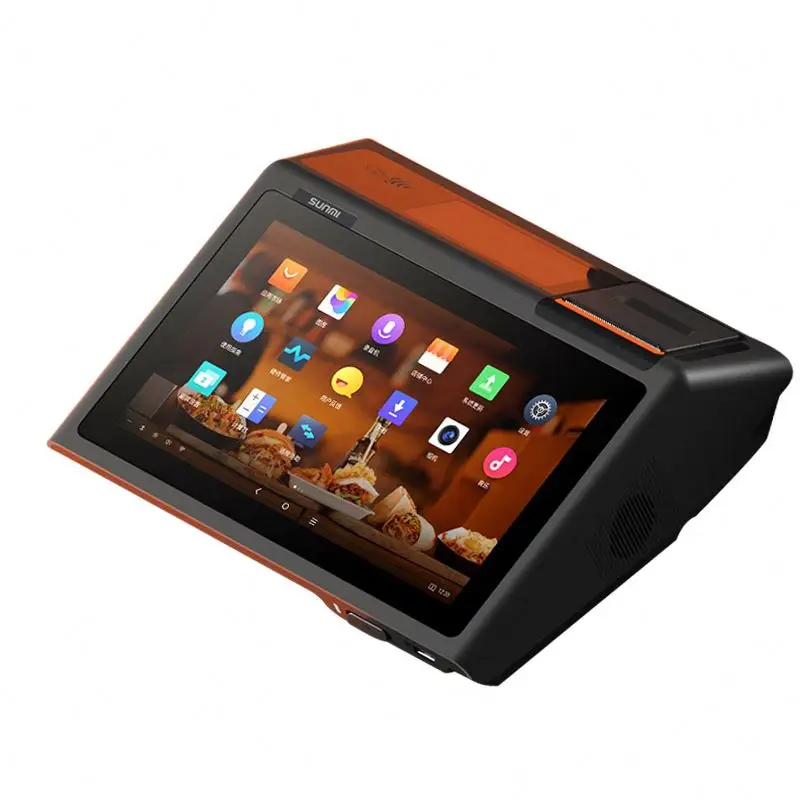 SUNMI D2 mini Android 8 1 кассовый аппарат POS NFC электронная машина для оплаты супермаркета Pos терминал с принтером 58 мм