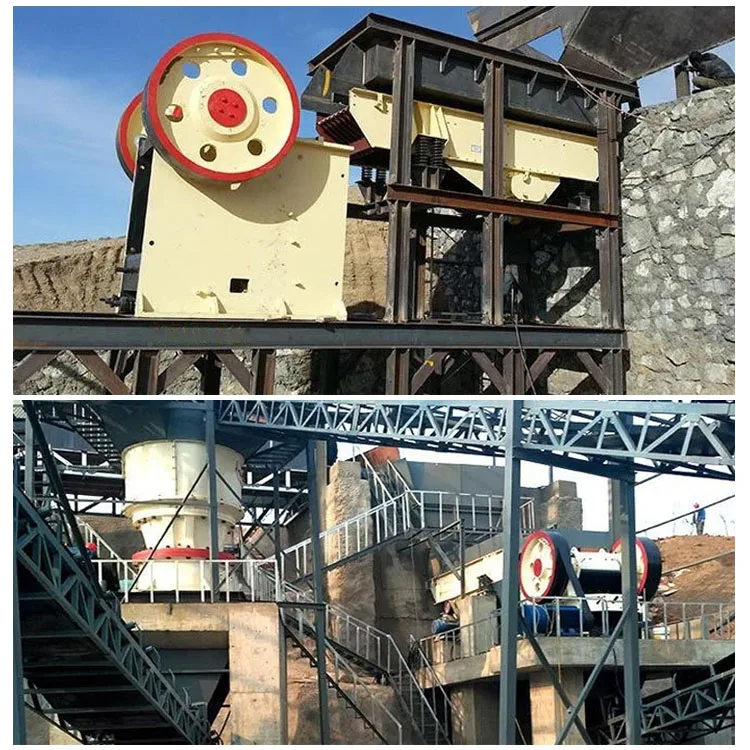 Pe250x400 Model Jaw Crusher With Conveyor Belt Primary Jaw Crusher Machine With Vibrating Screen Used Jaw Crushers