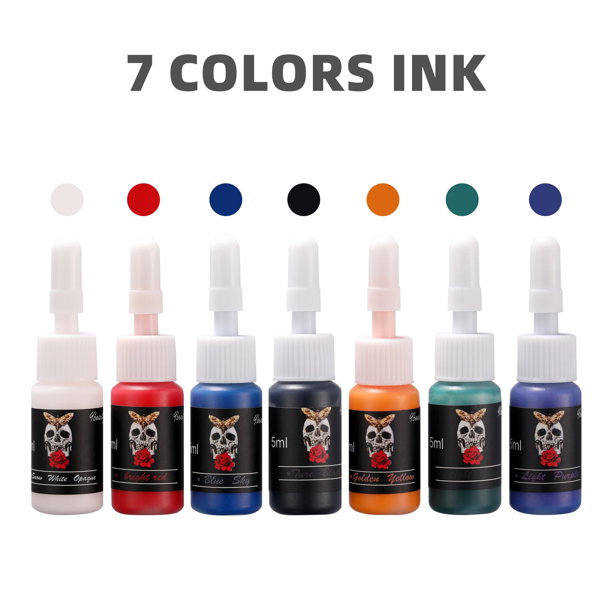 Professional Wireless Tattoo Pen Machine Complete Full Kit Set for Body Art