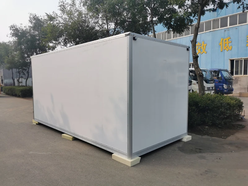 Customized FRP CKD dry cargo truck body cargo truck box honey comb plate
