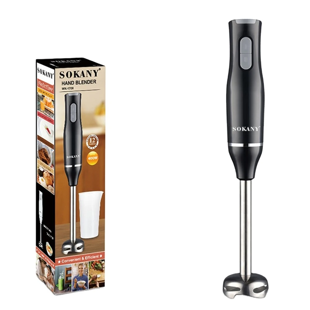 Jougu SOKANY Wk-1708 2022 400 Вт 2 в 1 новый дизайн ручной блендер