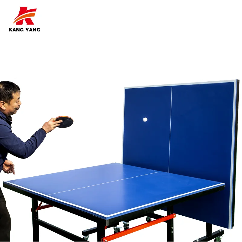 Double folding tennis table Indoor Outdoor Movable Standard Ping Pong Table Tennis Tables