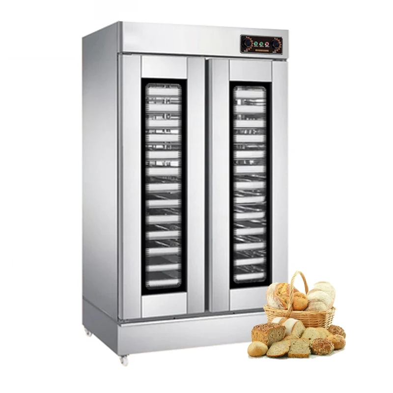 32 Trays Electric Bread Fermentation Room Machine Bakery Dough Prover Bun Steaming Retarder Proofer