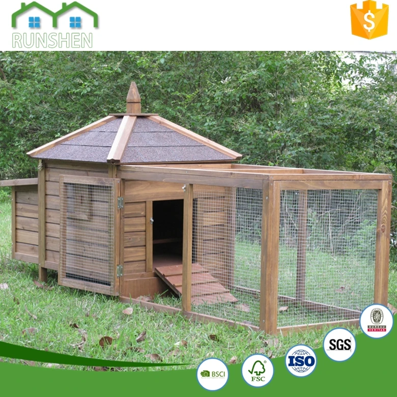 Wooden Chicken Dog Cages Garden Outdoor Pet House Furniture For One Hen Duck Factory Wholesale Rabbit Chicken Cages